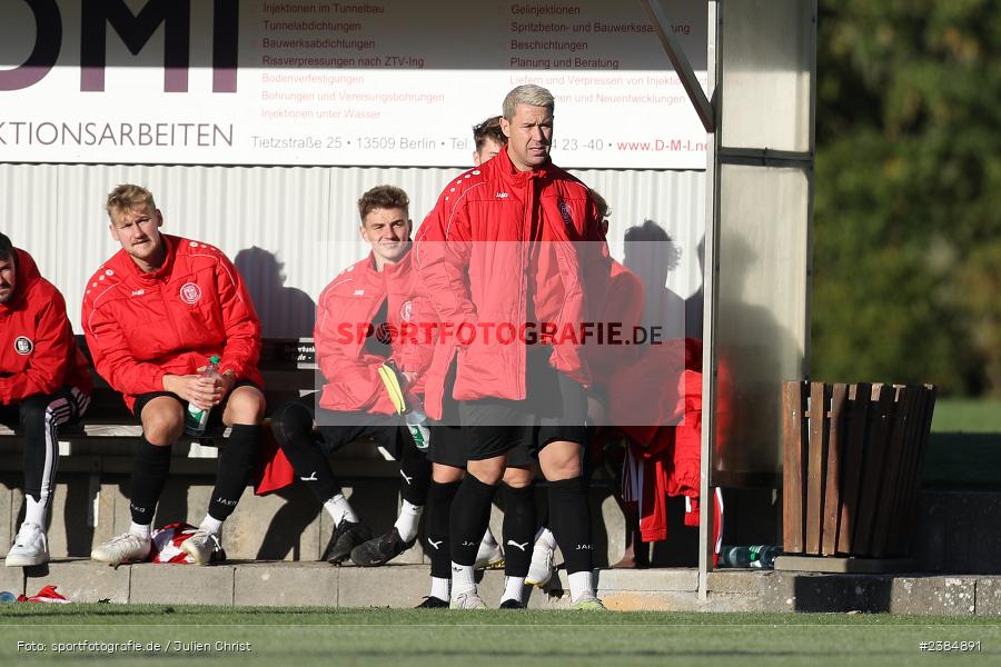 Sportgelände, Schwebenried, 15.10.2023, BFV, Fussball, sport, action, Saison 2023/2024, 16. Spieltag, Landesliga Nordwest, TUS, DJK, TuS Frammersbach, DJK Schwebenried-Schwemmelsbach - Bild-ID: 2384891