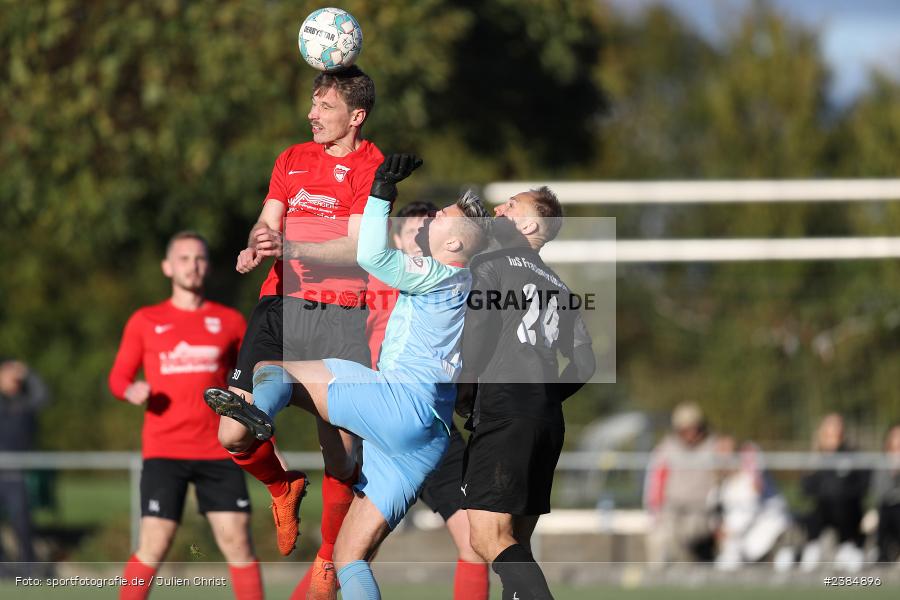 Sportgelände, Schwebenried, 15.10.2023, BFV, Fussball, sport, action, Saison 2023/2024, 16. Spieltag, Landesliga Nordwest, TUS, DJK, TuS Frammersbach, DJK Schwebenried-Schwemmelsbach - Bild-ID: 2384896