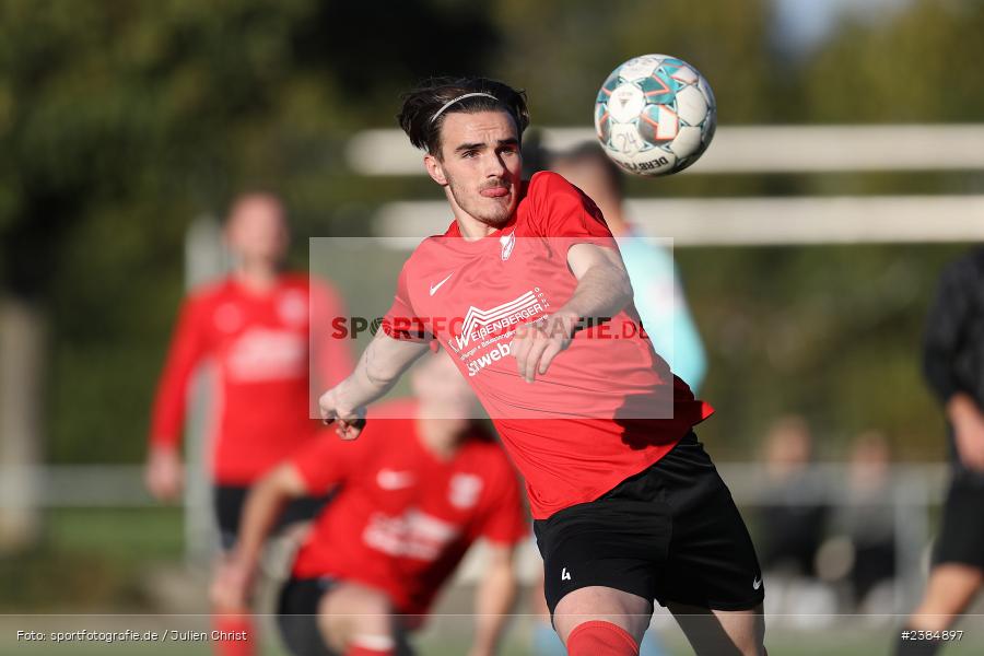 Sportgelände, Schwebenried, 15.10.2023, BFV, Fussball, sport, action, Saison 2023/2024, 16. Spieltag, Landesliga Nordwest, TUS, DJK, TuS Frammersbach, DJK Schwebenried-Schwemmelsbach - Bild-ID: 2384897