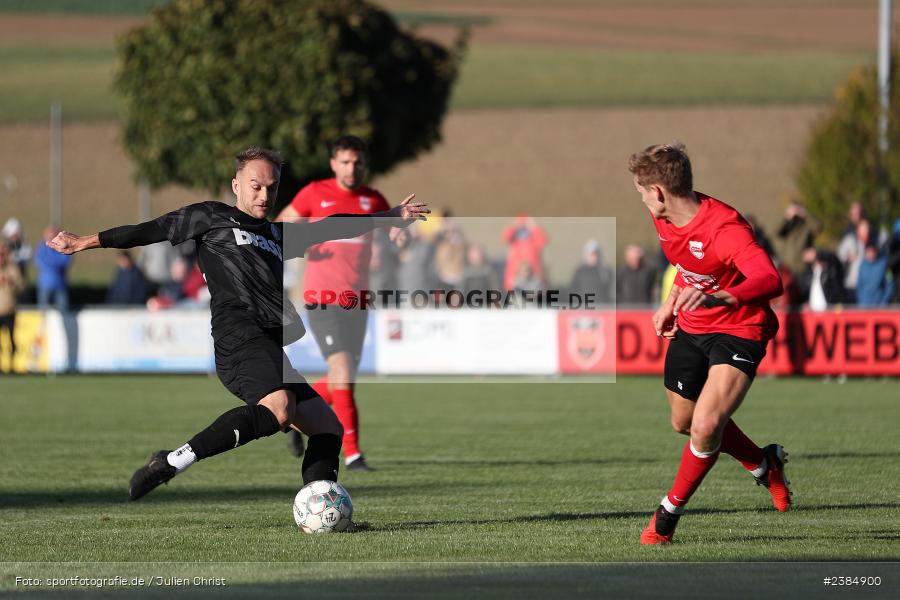 Sportgelände, Schwebenried, 15.10.2023, BFV, Fussball, sport, action, Saison 2023/2024, 16. Spieltag, Landesliga Nordwest, TUS, DJK, TuS Frammersbach, DJK Schwebenried-Schwemmelsbach - Bild-ID: 2384900