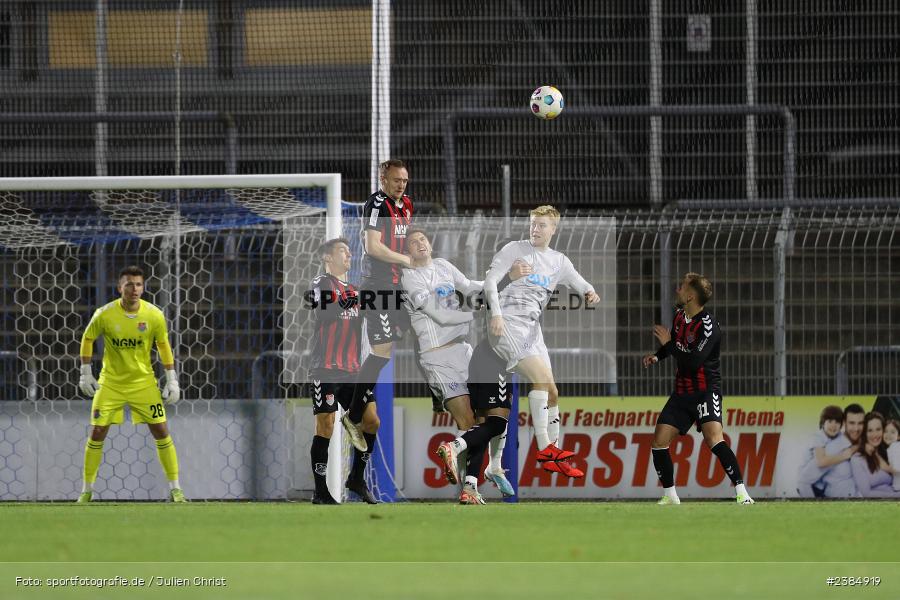 Stadion am Schönbusch, Aschaffenburg, 17.10.2023, BFV, Fussball, sport, action, Saison 2023/2024, 16. Spieltag, Regionalliga Bayern, AUB, SVA, TSV Aubstadt, SV Viktoria Aschaffenburg - Bild-ID: 2384919