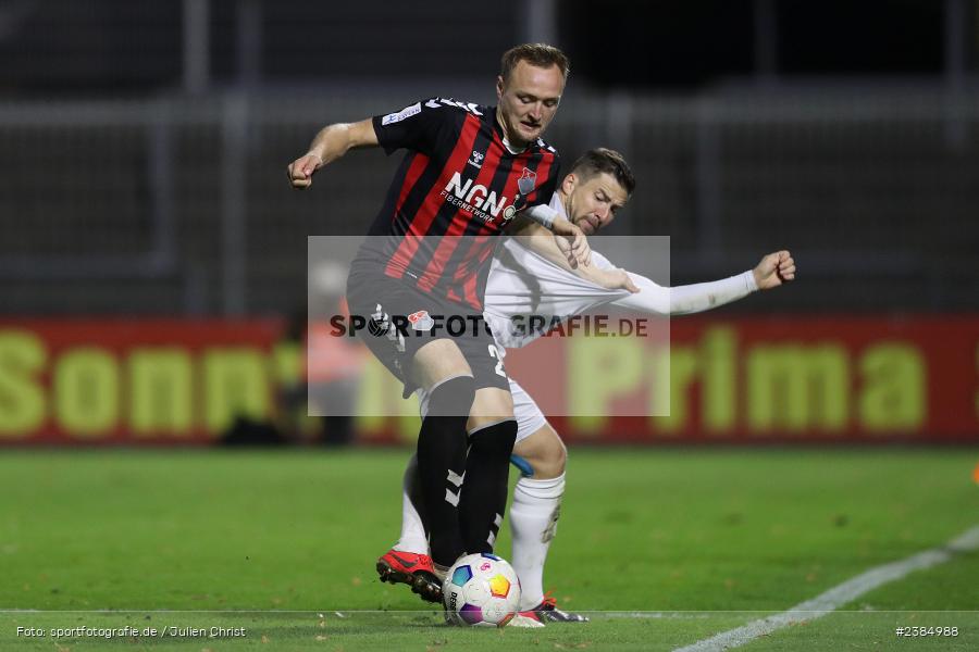 Stadion am Schönbusch, Aschaffenburg, 17.10.2023, BFV, Fussball, sport, action, Saison 2023/2024, 16. Spieltag, Regionalliga Bayern, AUB, SVA, TSV Aubstadt, SV Viktoria Aschaffenburg - Bild-ID: 2384988