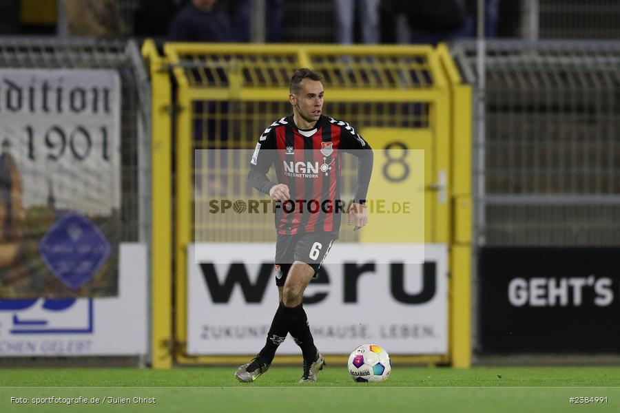 Stadion am Schönbusch, Aschaffenburg, 17.10.2023, BFV, Fussball, sport, action, Saison 2023/2024, 16. Spieltag, Regionalliga Bayern, AUB, SVA, TSV Aubstadt, SV Viktoria Aschaffenburg - Bild-ID: 2384991