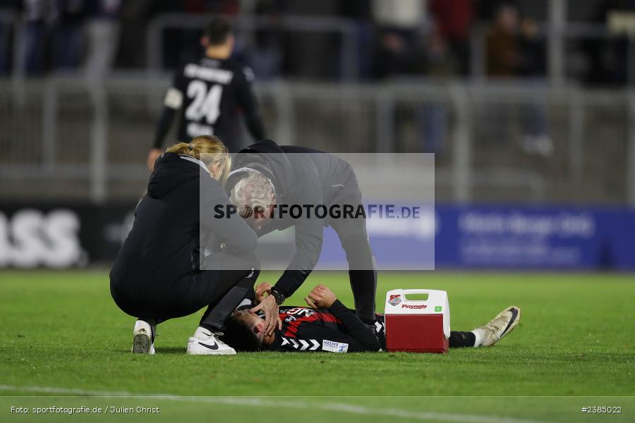 Stadion am Schönbusch, Aschaffenburg, 17.10.2023, BFV, Fussball, sport, action, Saison 2023/2024, 16. Spieltag, Regionalliga Bayern, AUB, SVA, TSV Aubstadt, SV Viktoria Aschaffenburg - Bild-ID: 2385022