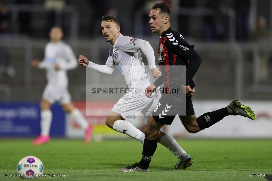 Stadion am Schönbusch, Aschaffenburg, 17.10.2023, BFV, Fussball, sport, action, Saison 2023/2024, 16. Spieltag, Regionalliga Bayern, AUB, SVA, TSV Aubstadt, SV Viktoria Aschaffenburg - Bild-ID: 2385028