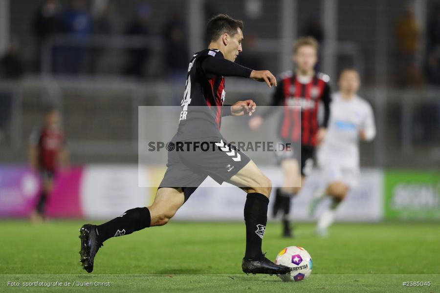 Stadion am Schönbusch, Aschaffenburg, 17.10.2023, BFV, Fussball, sport, action, Saison 2023/2024, 16. Spieltag, Regionalliga Bayern, AUB, SVA, TSV Aubstadt, SV Viktoria Aschaffenburg - Bild-ID: 2385045