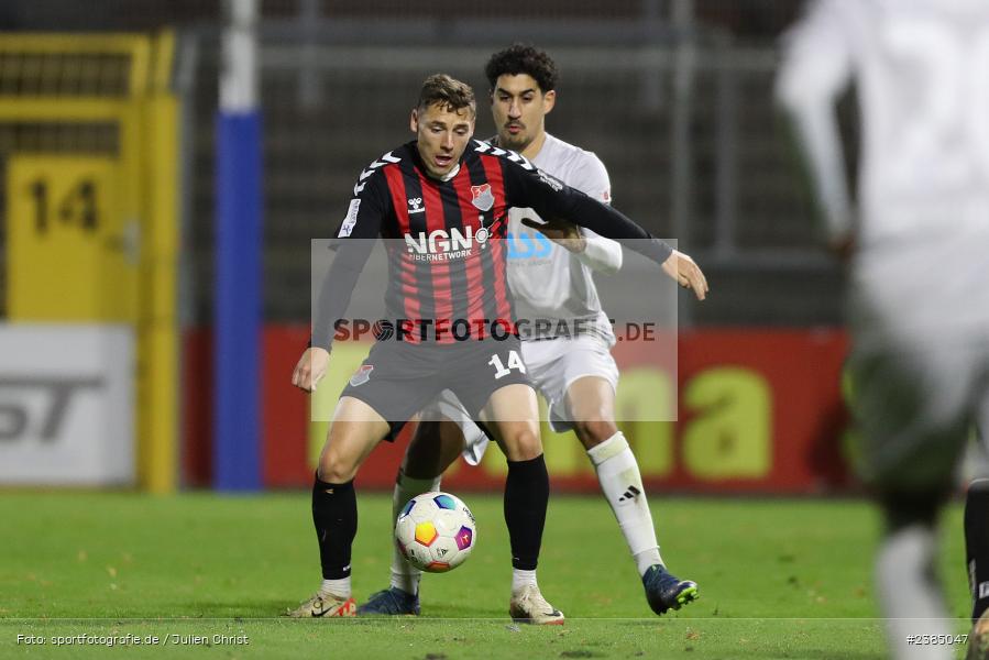 Stadion am Schönbusch, Aschaffenburg, 17.10.2023, BFV, Fussball, sport, action, Saison 2023/2024, 16. Spieltag, Regionalliga Bayern, AUB, SVA, TSV Aubstadt, SV Viktoria Aschaffenburg - Bild-ID: 2385047