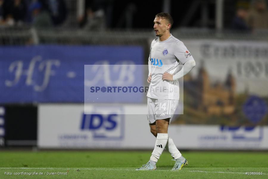 Stadion am Schönbusch, Aschaffenburg, 17.10.2023, BFV, Fussball, sport, action, Saison 2023/2024, 16. Spieltag, Regionalliga Bayern, AUB, SVA, TSV Aubstadt, SV Viktoria Aschaffenburg - Bild-ID: 2385053