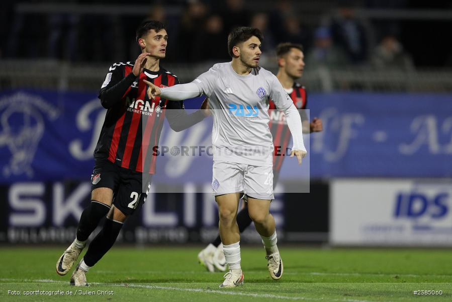 Stadion am Schönbusch, Aschaffenburg, 17.10.2023, BFV, Fussball, sport, action, Saison 2023/2024, 16. Spieltag, Regionalliga Bayern, AUB, SVA, TSV Aubstadt, SV Viktoria Aschaffenburg - Bild-ID: 2385060