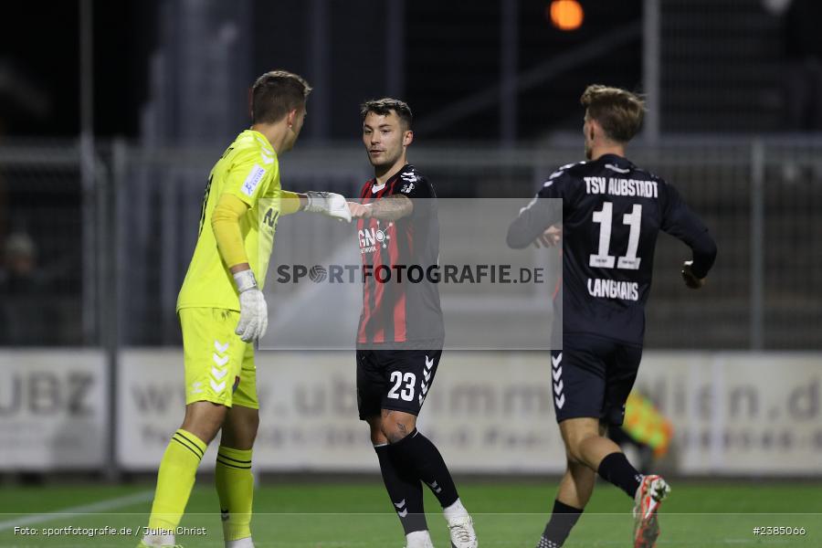 Stadion am Schönbusch, Aschaffenburg, 17.10.2023, BFV, Fussball, sport, action, Saison 2023/2024, 16. Spieltag, Regionalliga Bayern, AUB, SVA, TSV Aubstadt, SV Viktoria Aschaffenburg - Bild-ID: 2385066