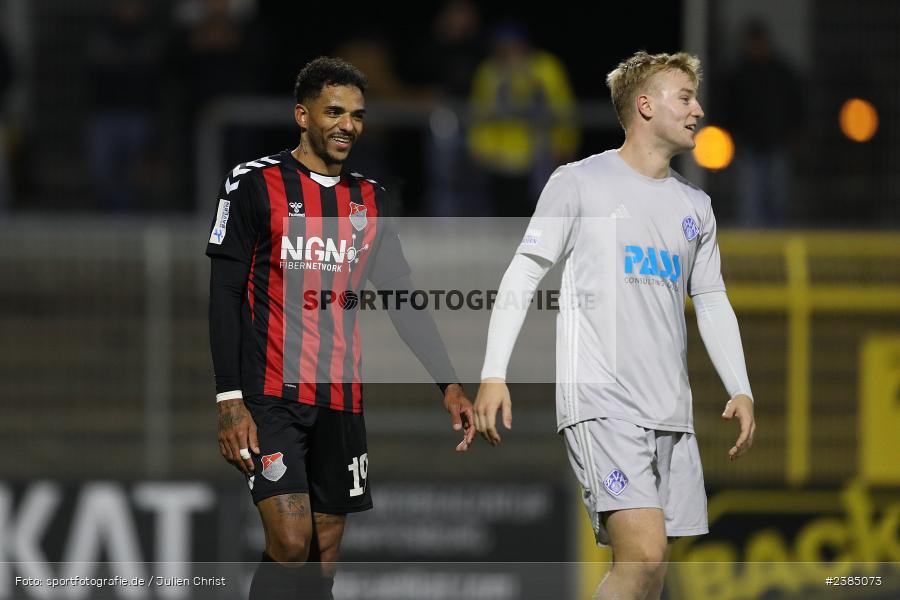 Stadion am Schönbusch, Aschaffenburg, 17.10.2023, BFV, Fussball, sport, action, Saison 2023/2024, 16. Spieltag, Regionalliga Bayern, AUB, SVA, TSV Aubstadt, SV Viktoria Aschaffenburg - Bild-ID: 2385073