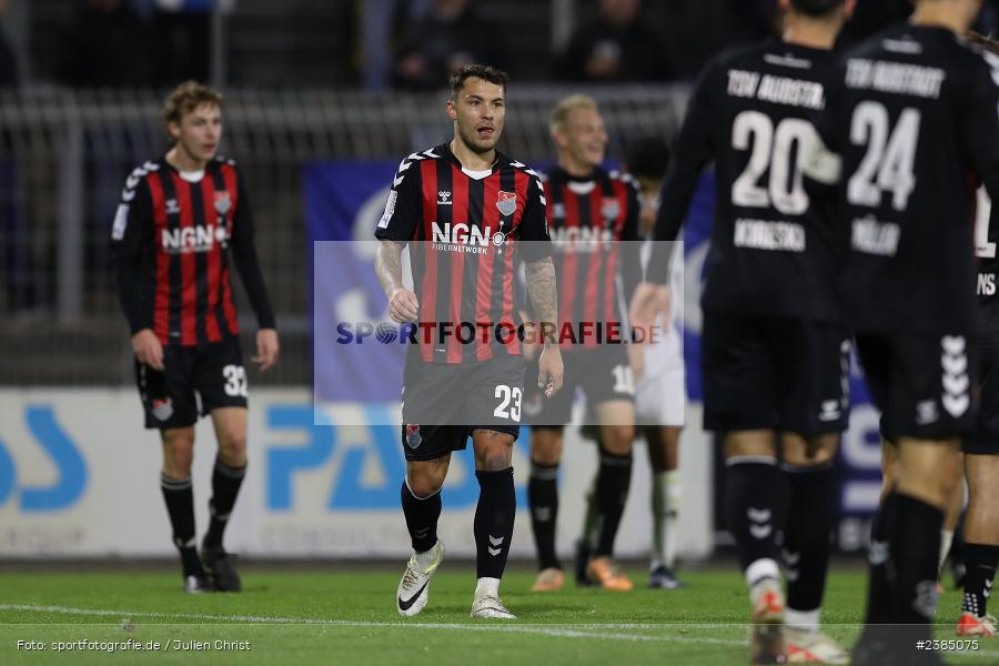 Stadion am Schönbusch, Aschaffenburg, 17.10.2023, BFV, Fussball, sport, action, Saison 2023/2024, 16. Spieltag, Regionalliga Bayern, AUB, SVA, TSV Aubstadt, SV Viktoria Aschaffenburg - Bild-ID: 2385075