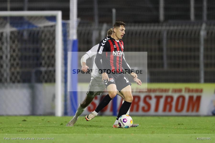 Stadion am Schönbusch, Aschaffenburg, 17.10.2023, BFV, Fussball, sport, action, Saison 2023/2024, 16. Spieltag, Regionalliga Bayern, AUB, SVA, TSV Aubstadt, SV Viktoria Aschaffenburg - Bild-ID: 2385080