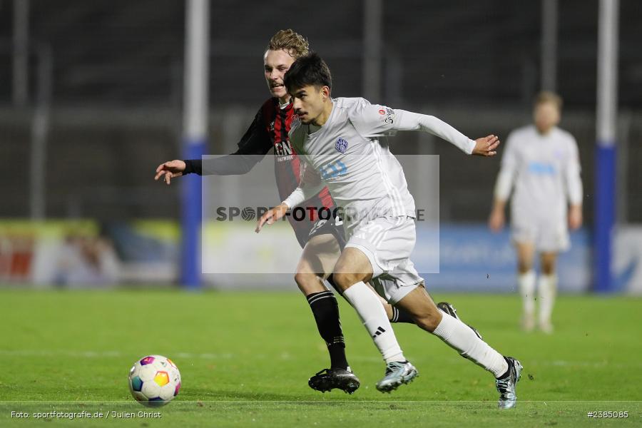 Stadion am Schönbusch, Aschaffenburg, 17.10.2023, BFV, Fussball, sport, action, Saison 2023/2024, 16. Spieltag, Regionalliga Bayern, AUB, SVA, TSV Aubstadt, SV Viktoria Aschaffenburg - Bild-ID: 2385085