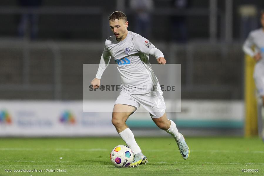 Stadion am Schönbusch, Aschaffenburg, 17.10.2023, BFV, Fussball, sport, action, Saison 2023/2024, 16. Spieltag, Regionalliga Bayern, AUB, SVA, TSV Aubstadt, SV Viktoria Aschaffenburg - Bild-ID: 2385088