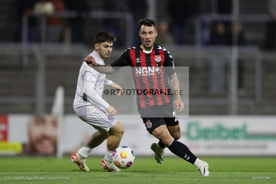 Stadion am Schönbusch, Aschaffenburg, 17.10.2023, BFV, Fussball, sport, action, Saison 2023/2024, 16. Spieltag, Regionalliga Bayern, AUB, SVA, TSV Aubstadt, SV Viktoria Aschaffenburg - Bild-ID: 2385089