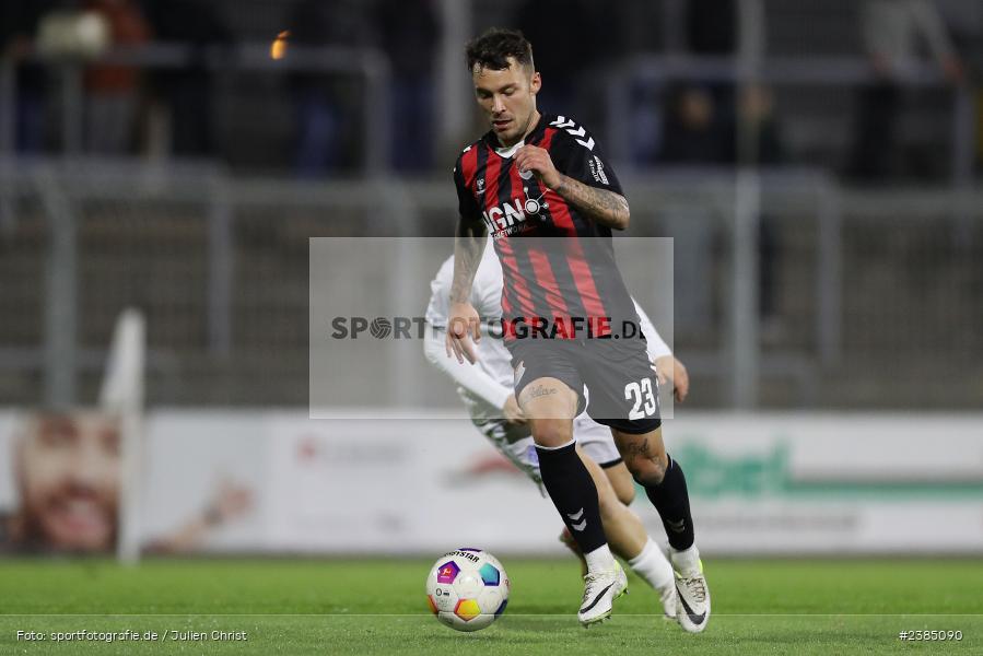 Stadion am Schönbusch, Aschaffenburg, 17.10.2023, BFV, Fussball, sport, action, Saison 2023/2024, 16. Spieltag, Regionalliga Bayern, AUB, SVA, TSV Aubstadt, SV Viktoria Aschaffenburg - Bild-ID: 2385090