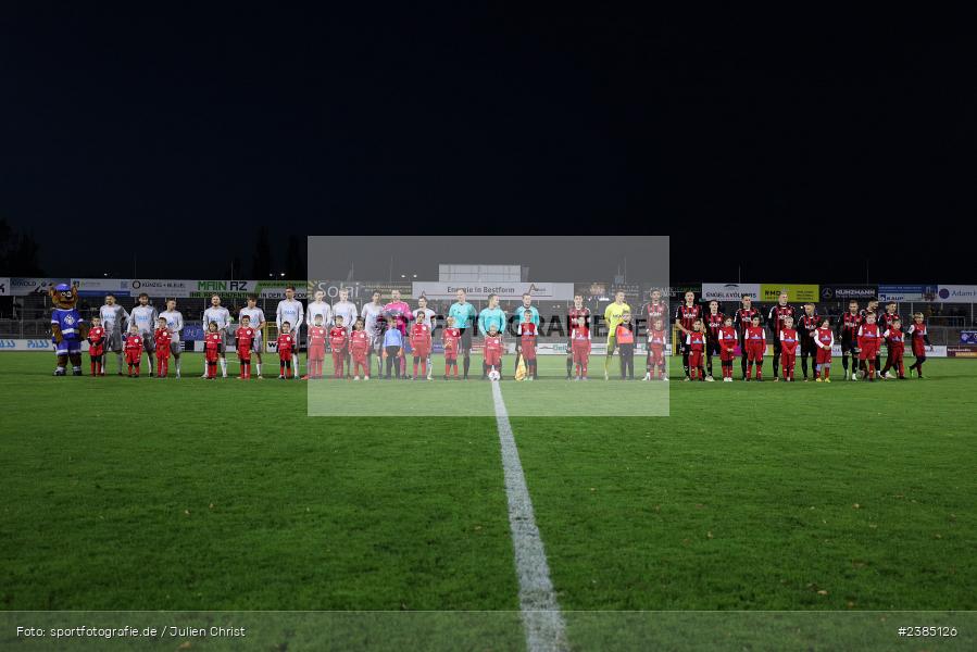 Stadion am Schönbusch, Aschaffenburg, 17.10.2023, BFV, Fussball, sport, action, Saison 2023/2024, 16. Spieltag, Regionalliga Bayern, AUB, SVA, TSV Aubstadt, SV Viktoria Aschaffenburg - Bild-ID: 2385126