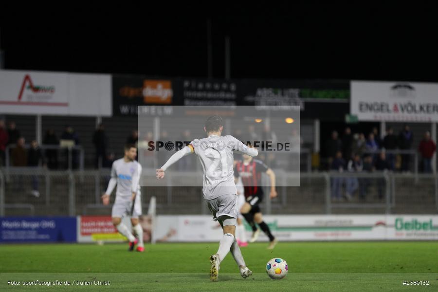 Stadion am Schönbusch, Aschaffenburg, 17.10.2023, BFV, Fussball, sport, action, Saison 2023/2024, 16. Spieltag, Regionalliga Bayern, AUB, SVA, TSV Aubstadt, SV Viktoria Aschaffenburg - Bild-ID: 2385132