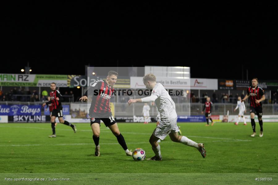 Stadion am Schönbusch, Aschaffenburg, 17.10.2023, BFV, Fussball, sport, action, Saison 2023/2024, 16. Spieltag, Regionalliga Bayern, AUB, SVA, TSV Aubstadt, SV Viktoria Aschaffenburg - Bild-ID: 2385133