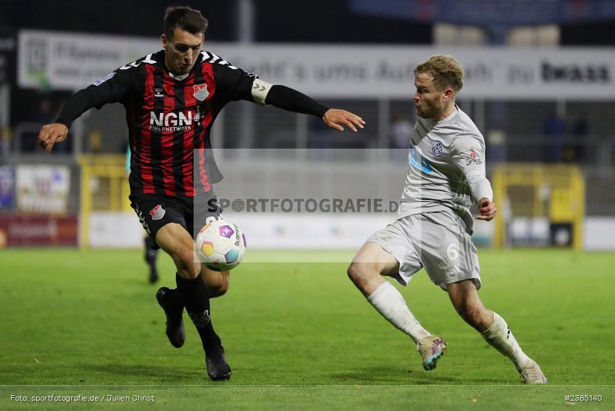 Stadion am Schönbusch, Aschaffenburg, 17.10.2023, BFV, Fussball, sport, action, Saison 2023/2024, 16. Spieltag, Regionalliga Bayern, AUB, SVA, TSV Aubstadt, SV Viktoria Aschaffenburg - Bild-ID: 2385140