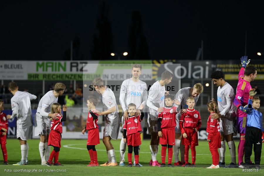Stadion am Schönbusch, Aschaffenburg, 17.10.2023, BFV, Fussball, sport, action, Saison 2023/2024, 16. Spieltag, Regionalliga Bayern, AUB, SVA, TSV Aubstadt, SV Viktoria Aschaffenburg - Bild-ID: 2385153