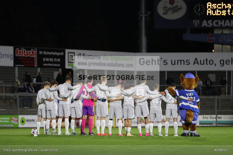 Stadion am Schönbusch, Aschaffenburg, 17.10.2023, BFV, Fussball, sport, action, Saison 2023/2024, 16. Spieltag, Regionalliga Bayern, AUB, SVA, TSV Aubstadt, SV Viktoria Aschaffenburg - Bild-ID: 2385167