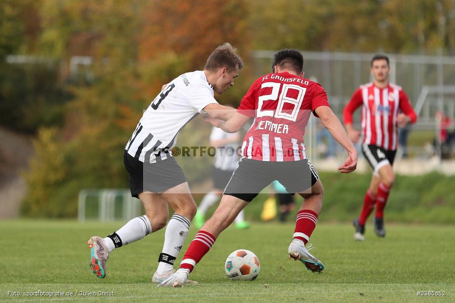 SEHO Arena, Nassig, 22.10.2023, bfv, Fussball, sport, action, Saison 2023/2024, 13. Spieltag, bfv-Landesliga Odenwald, FCG, SVE, FC Grünsfeld, SV Eintracht Nassig - Bild-ID: 2385652
