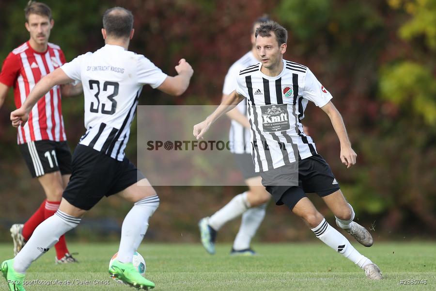 SEHO Arena, Nassig, 22.10.2023, bfv, Fussball, sport, action, Saison 2023/2024, 13. Spieltag, bfv-Landesliga Odenwald, FCG, SVE, FC Grünsfeld, SV Eintracht Nassig - Bild-ID: 2385743 SEHO Arena, Nassig, 22.10.2023, bfv, Fussball, sport, action, Saison 2023/2024, 13. Spieltag, bfv-Landesliga Odenwald, FCG, SVE, FC Grünsfeld, SV Eintracht Nassig - Bild-ID: 2385743