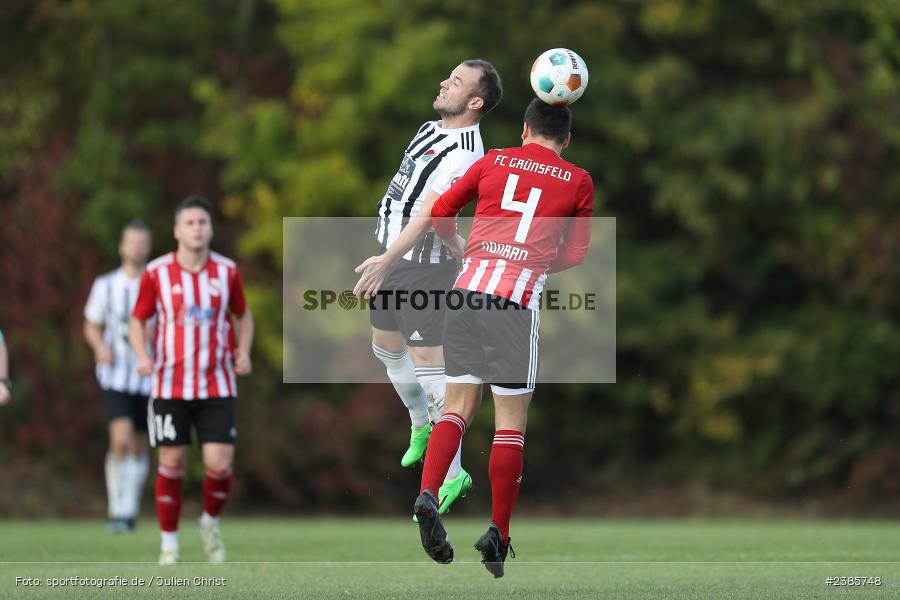 SEHO Arena, Nassig, 22.10.2023, bfv, Fussball, sport, action, Saison 2023/2024, 13. Spieltag, bfv-Landesliga Odenwald, FCG, SVE, FC Grünsfeld, SV Eintracht Nassig - Bild-ID: 2385748 SEHO Arena, Nassig, 22.10.2023, bfv, Fussball, sport, action, Saison 2023/2024, 13. Spieltag, bfv-Landesliga Odenwald, FCG, SVE, FC Grünsfeld, SV Eintracht Nassig - Bild-ID: 2385748