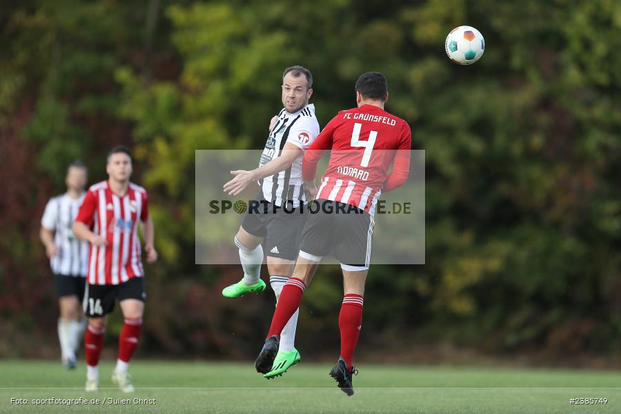 SEHO Arena, Nassig, 22.10.2023, bfv, Fussball, sport, action, Saison 2023/2024, 13. Spieltag, bfv-Landesliga Odenwald, FCG, SVE, FC Grünsfeld, SV Eintracht Nassig - Bild-ID: 2385749 SEHO Arena, Nassig, 22.10.2023, bfv, Fussball, sport, action, Saison 2023/2024, 13. Spieltag, bfv-Landesliga Odenwald, FCG, SVE, FC Grünsfeld, SV Eintracht Nassig - Bild-ID: 2385749