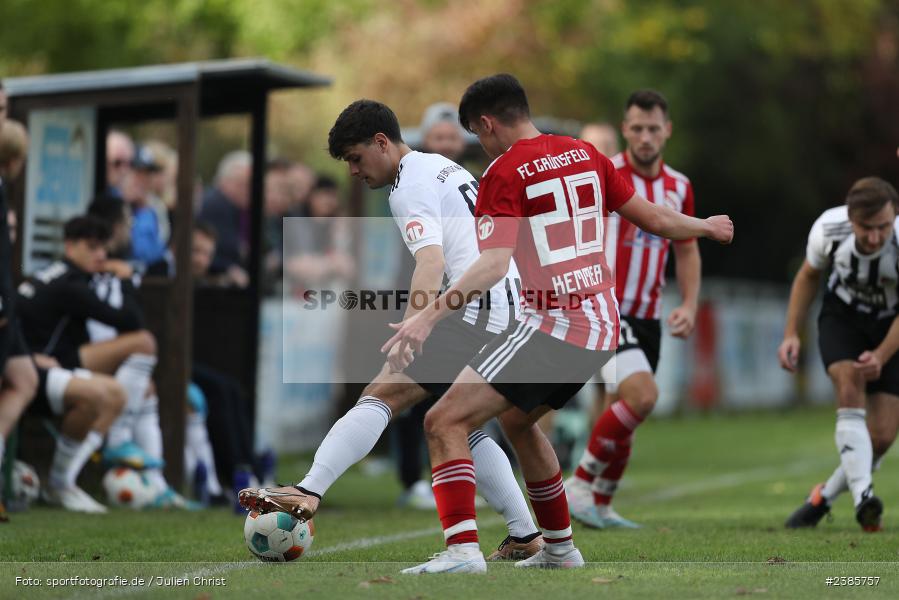 SEHO Arena, Nassig, 22.10.2023, bfv, Fussball, sport, action, Saison 2023/2024, 13. Spieltag, bfv-Landesliga Odenwald, FCG, SVE, FC Grünsfeld, SV Eintracht Nassig - Bild-ID: 2385757