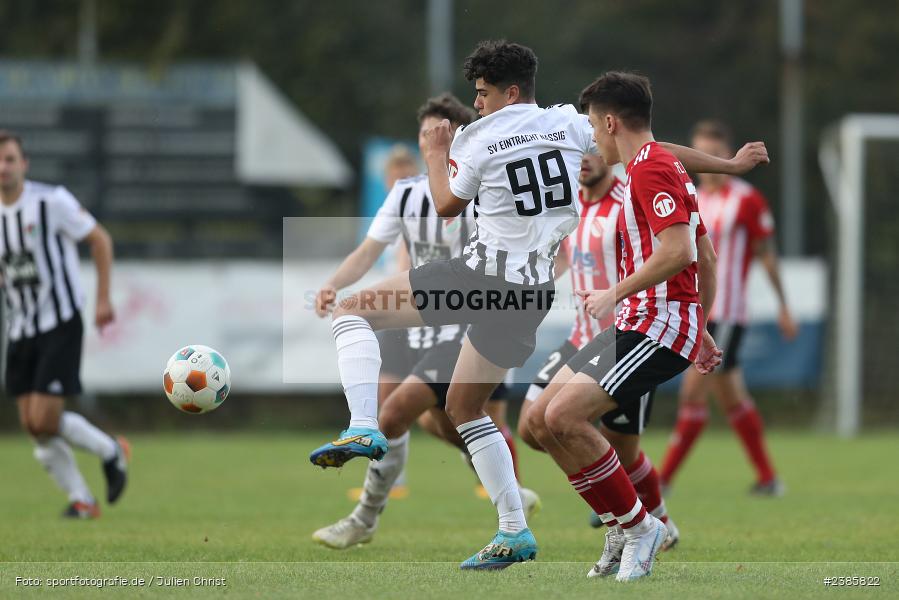 SEHO Arena, Nassig, 22.10.2023, bfv, Fussball, sport, action, Saison 2023/2024, 13. Spieltag, bfv-Landesliga Odenwald, FCG, SVE, FC Grünsfeld, SV Eintracht Nassig - Bild-ID: 2385822
