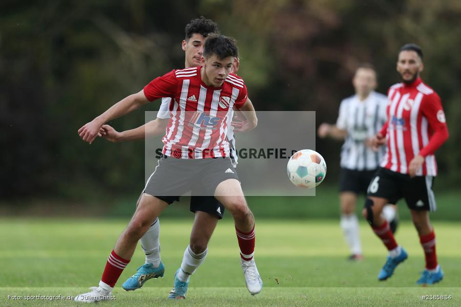 SEHO Arena, Nassig, 22.10.2023, bfv, Fussball, sport, action, Saison 2023/2024, 13. Spieltag, bfv-Landesliga Odenwald, FCG, SVE, FC Grünsfeld, SV Eintracht Nassig - Bild-ID: 2385834