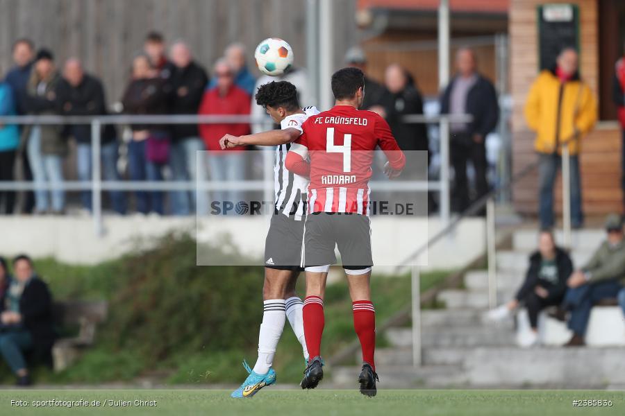 SEHO Arena, Nassig, 22.10.2023, bfv, Fussball, sport, action, Saison 2023/2024, 13. Spieltag, bfv-Landesliga Odenwald, FCG, SVE, FC Grünsfeld, SV Eintracht Nassig - Bild-ID: 2385836