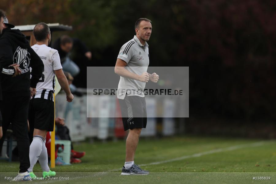 SEHO Arena, Nassig, 22.10.2023, bfv, Fussball, sport, action, Saison 2023/2024, 13. Spieltag, bfv-Landesliga Odenwald, FCG, SVE, FC Grünsfeld, SV Eintracht Nassig - Bild-ID: 2385839