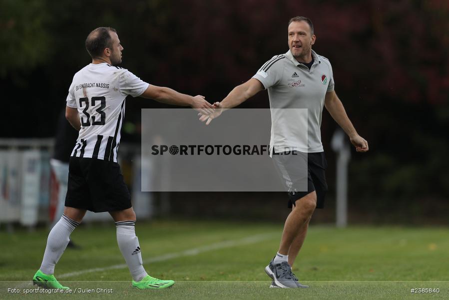 SEHO Arena, Nassig, 22.10.2023, bfv, Fussball, sport, action, Saison 2023/2024, 13. Spieltag, bfv-Landesliga Odenwald, FCG, SVE, FC Grünsfeld, SV Eintracht Nassig - Bild-ID: 2385840