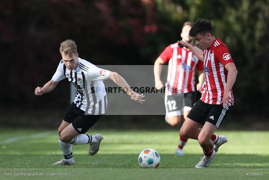 SEHO Arena, Nassig, 22.10.2023, bfv, Fussball, sport, action, Saison 2023/2024, 13. Spieltag, bfv-Landesliga Odenwald, FCG, SVE, FC Grünsfeld, SV Eintracht Nassig - Bild-ID: 2385842