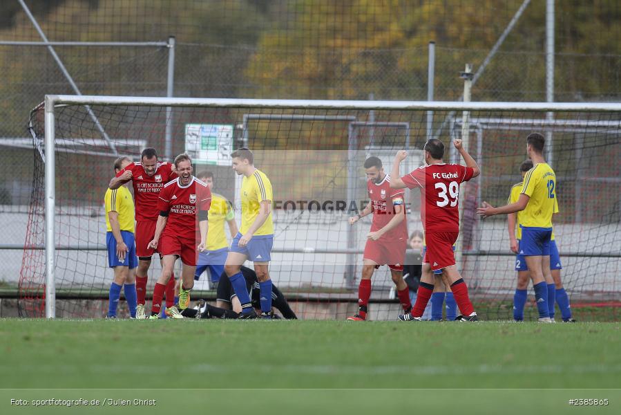 Sportgelände FC Wertheim-Eichel, Wertheim, 22.10.2023, bfv, Fussball, sport, action, Saison 2023/2024, 11. Spieltag, Kreisklasse B TBB, FVB, FCW, FV Brehmbachtal 2, FC Wertheim-Eichel II - Bild-ID: 2385865