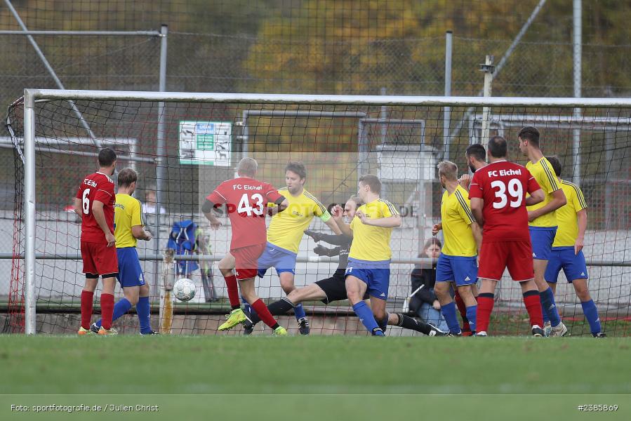 Sportgelände FC Wertheim-Eichel, Wertheim, 22.10.2023, bfv, Fussball, sport, action, Saison 2023/2024, 11. Spieltag, Kreisklasse B TBB, FVB, FCW, FV Brehmbachtal 2, FC Wertheim-Eichel II - Bild-ID: 2385869