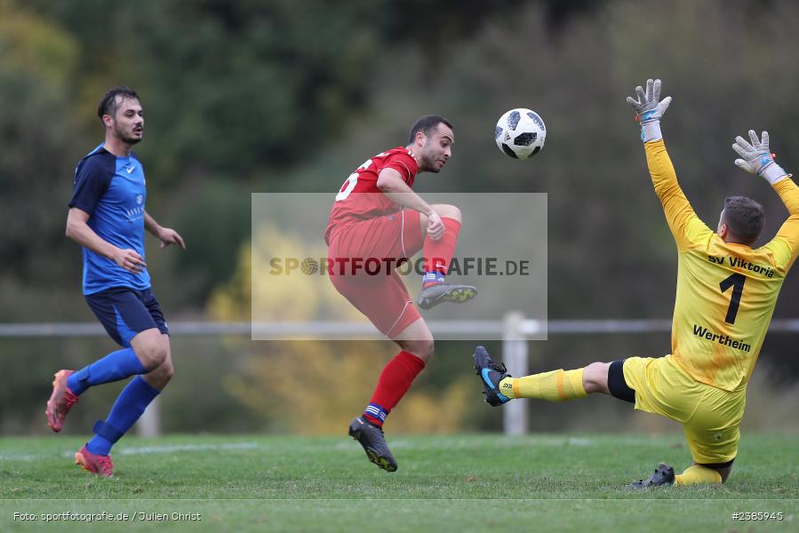 Sportgelände FC Wertheim-Eichel, Wertheim, 22.10.2023, bfv, Fussball, sport, action, Saison 2023/2024, 11. Spieltag, Kreisklasse A TBB, VIK, FCW, SV Viktoria Wertheim, FC Wertheim-Eichel - Bild-ID: 2385945