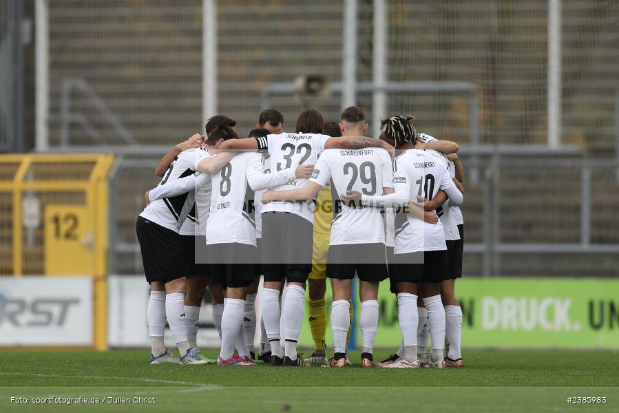 Stadion am Schönbusch, Aschaffenburg, 28.10.2023, BFV, Fussball, sport, action, Saison 2023/2024, 18. Spieltag, Regionalliga Bayern, FCS, SVA, 1. FC Schweinfurt 1905, SV Viktoria Aschaffenburg - Bild-ID: 2385983