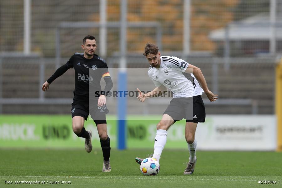 Stadion am Schönbusch, Aschaffenburg, 28.10.2023, BFV, Fussball, sport, action, Saison 2023/2024, 18. Spieltag, Regionalliga Bayern, FCS, SVA, 1. FC Schweinfurt 1905, SV Viktoria Aschaffenburg - Bild-ID: 2385986