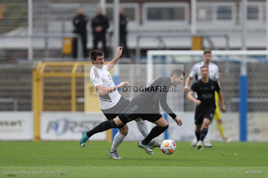 Stadion am Schönbusch, Aschaffenburg, 28.10.2023, BFV, Fussball, sport, action, Saison 2023/2024, 18. Spieltag, Regionalliga Bayern, FCS, SVA, 1. FC Schweinfurt 1905, SV Viktoria Aschaffenburg - Bild-ID: 2385987