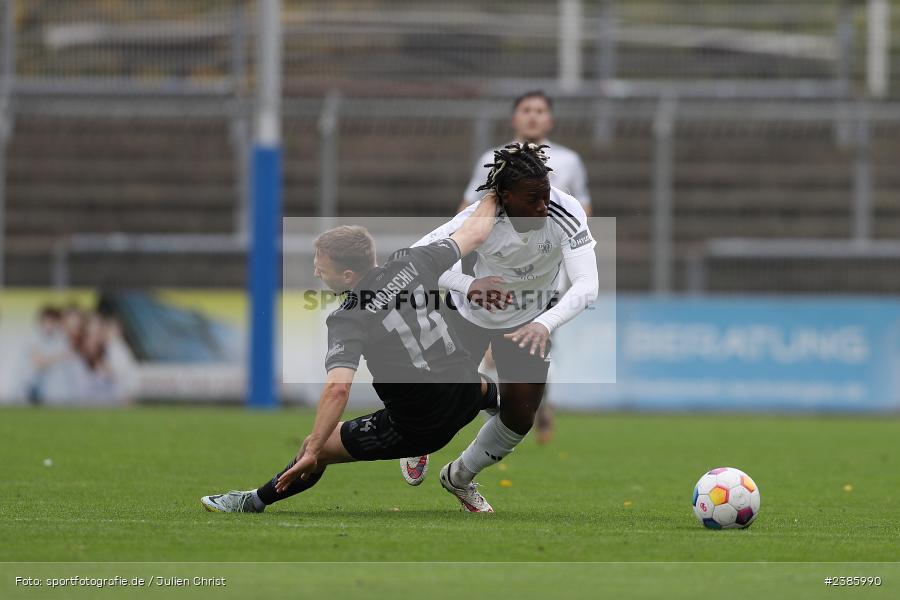 Stadion am Schönbusch, Aschaffenburg, 28.10.2023, BFV, Fussball, sport, action, Saison 2023/2024, 18. Spieltag, Regionalliga Bayern, FCS, SVA, 1. FC Schweinfurt 1905, SV Viktoria Aschaffenburg - Bild-ID: 2385990
