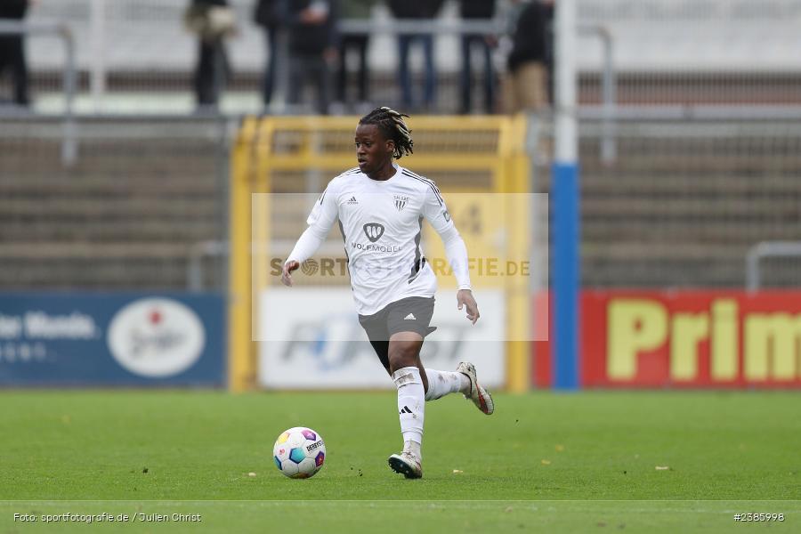 Stadion am Schönbusch, Aschaffenburg, 28.10.2023, BFV, Fussball, sport, action, Saison 2023/2024, 18. Spieltag, Regionalliga Bayern, FCS, SVA, 1. FC Schweinfurt 1905, SV Viktoria Aschaffenburg - Bild-ID: 2385998