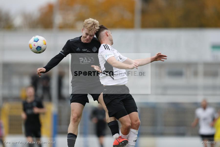 Stadion am Schönbusch, Aschaffenburg, 28.10.2023, BFV, Fussball, sport, action, Saison 2023/2024, 18. Spieltag, Regionalliga Bayern, FCS, SVA, 1. FC Schweinfurt 1905, SV Viktoria Aschaffenburg - Bild-ID: 2386002