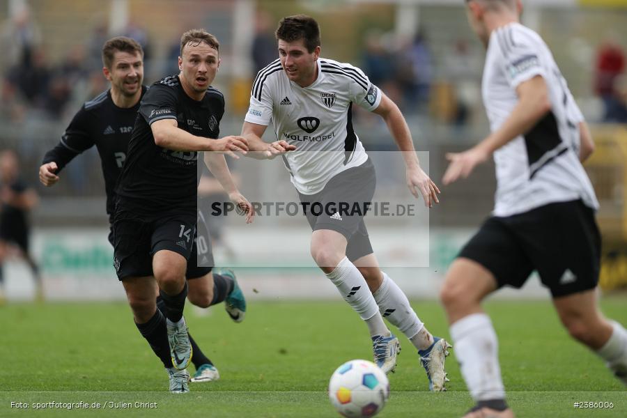 Stadion am Schönbusch, Aschaffenburg, 28.10.2023, BFV, Fussball, sport, action, Saison 2023/2024, 18. Spieltag, Regionalliga Bayern, FCS, SVA, 1. FC Schweinfurt 1905, SV Viktoria Aschaffenburg - Bild-ID: 2386006