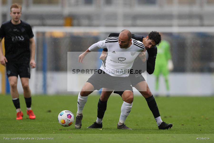 Stadion am Schönbusch, Aschaffenburg, 28.10.2023, BFV, Fussball, sport, action, Saison 2023/2024, 18. Spieltag, Regionalliga Bayern, FCS, SVA, 1. FC Schweinfurt 1905, SV Viktoria Aschaffenburg - Bild-ID: 2386014