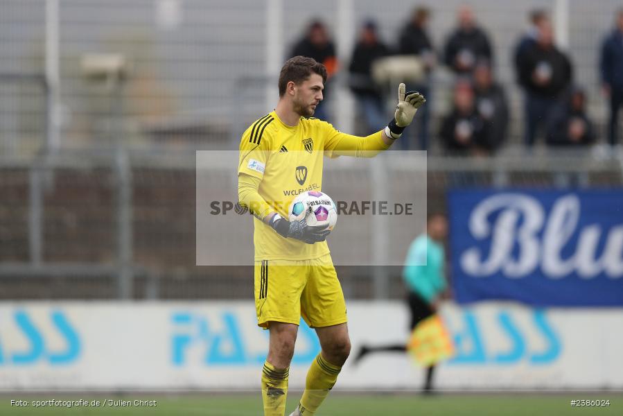 Stadion am Schönbusch, Aschaffenburg, 28.10.2023, BFV, Fussball, sport, action, Saison 2023/2024, 18. Spieltag, Regionalliga Bayern, FCS, SVA, 1. FC Schweinfurt 1905, SV Viktoria Aschaffenburg - Bild-ID: 2386024